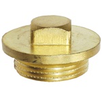 Plug messing-blank